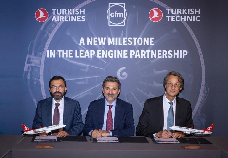 THY’den 600den fazla LEAP-1B motoru satın alınması için anlaşma