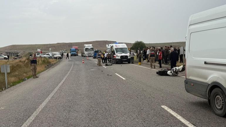 Bismil’de minibüsle çarpışan motosikletin sürücüsü 14 yaşındaki Enes, hayatını kaybetti