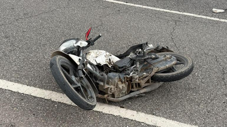 Bismil’de minibüsle çarpışan motosikletin sürücüsü 14 yaşındaki Enes, hayatını kaybetti