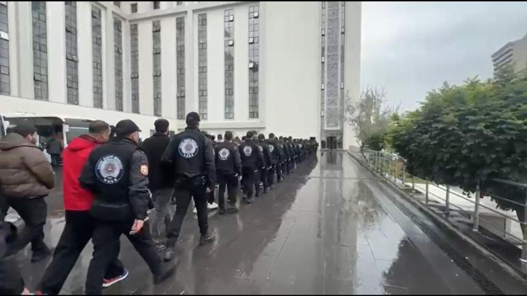 Ankara merkezli nitelikli dolandırıcılık operasyonunda 128 şüpheli adliyede