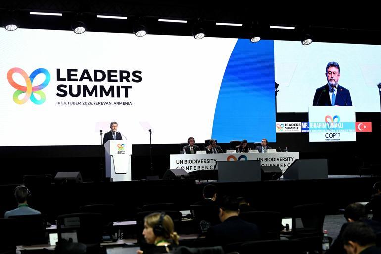 Bakan Yumaklı, Birleşmiş Milletler Biyolojik Çeşitlilik Sözleşmesi 17’nci Taraflar Konferansı’na katıldı