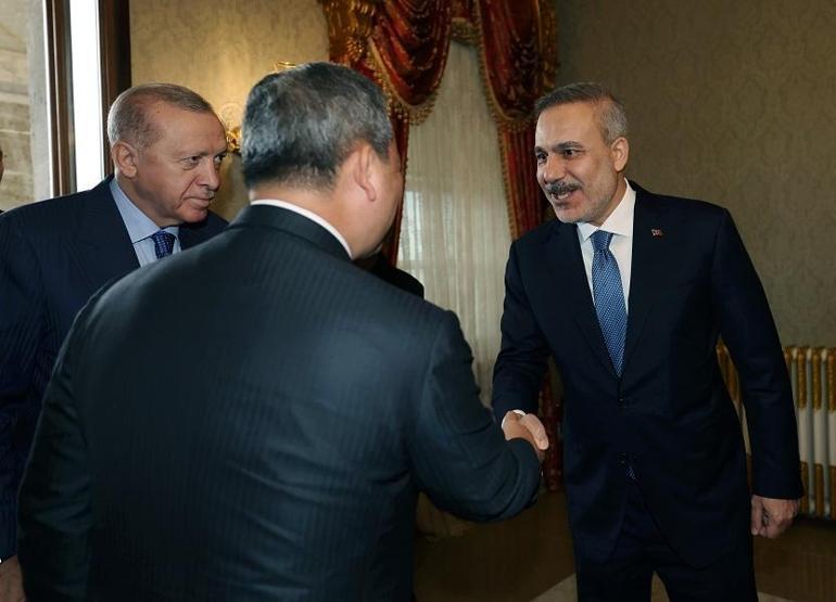 Cumhurbaşkanı Erdoğan, Kamboçya Başbakanı Maneti kabul etti
