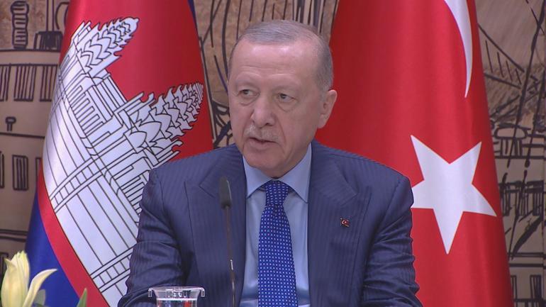 Cumhurbaşkanı Erdoğan: Kamboçya ile iş birliğimizi geliştireceğiz
