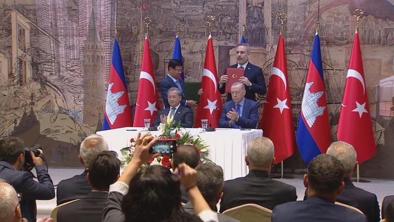 Cumhurbaşkanı Erdoğan: Kamboçya ile iş birliğimizi geliştireceğiz