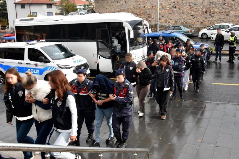 Nevşehir merkezli 9 ildeki fuhuş operasyonunda 11 tutuklama