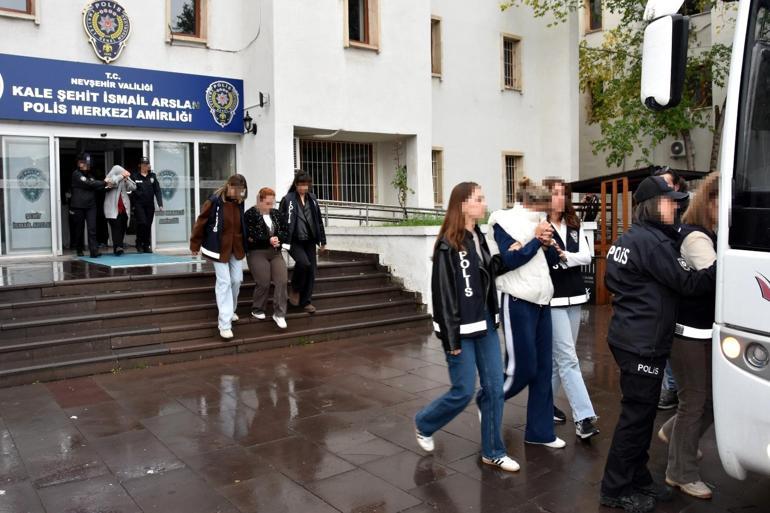 Nevşehir merkezli 9 ildeki fuhuş operasyonunda 11 tutuklama