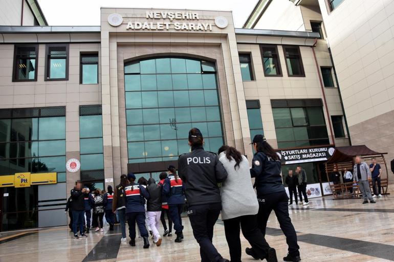 Nevşehir merkezli 9 ildeki fuhuş operasyonunda 11 tutuklama