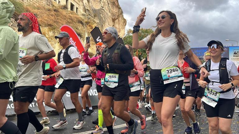 Kapadokya Ultra Trailde 14K parkuru tamamlandı
