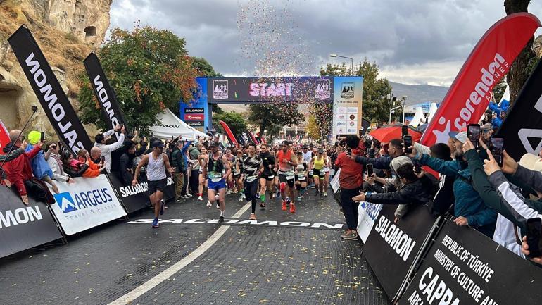 Kapadokya Ultra Trailde 14K parkuru tamamlandı