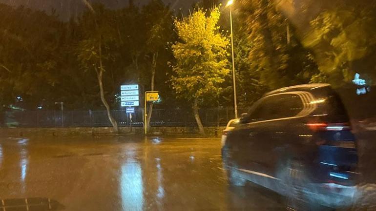 Ankara’da sağanak etkili oldu