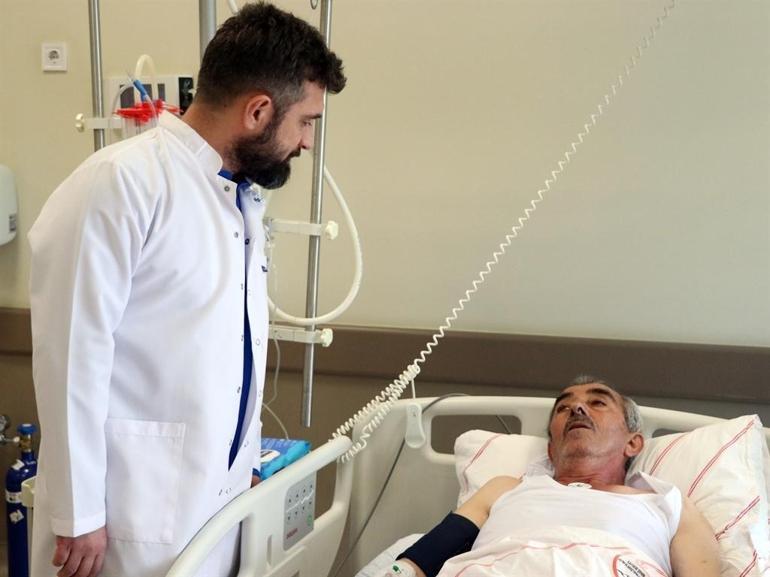 Günde 60 kez kalp pili şoklaması olan hasta, yakma işlemi ile sağlığına kavuştu