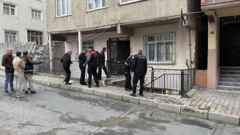 Küçükçekmecede çatlaklar oluşan ve sesler gelen 7 katlı bina tahliye edildi
