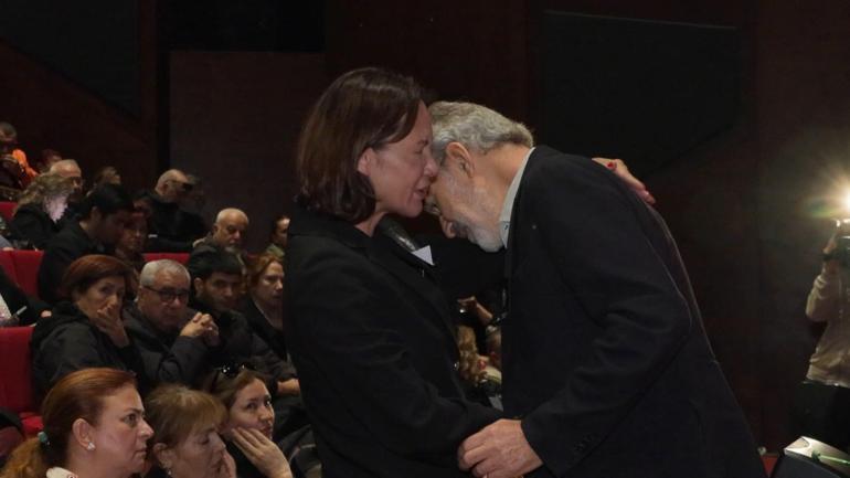 Soner Olgun için Harbiye Muhsin Ertuğrul Sahnesinde anma töreni yapıldı