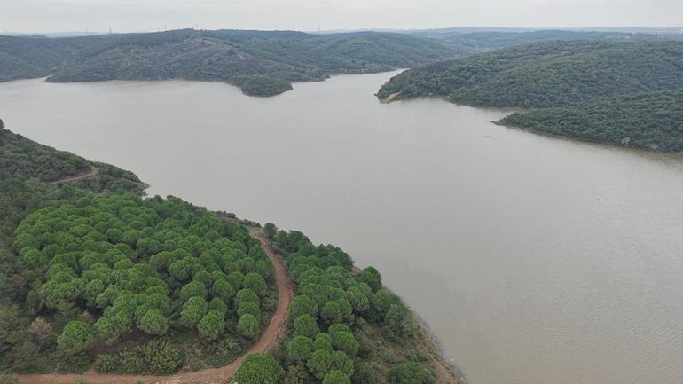İstanbulda barajlardaki doluluk oranı 5 gün içinde yüzde 53,54’e çıktı