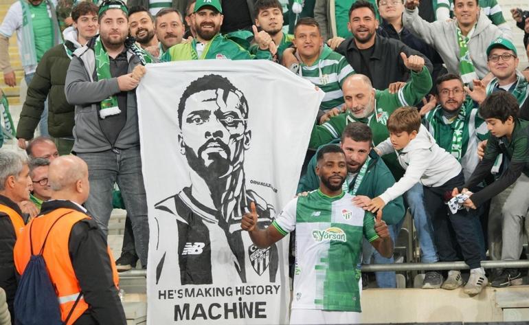 Bursaspor’un golcüsü Iheanacho’dan üst üste 11 maçta gol