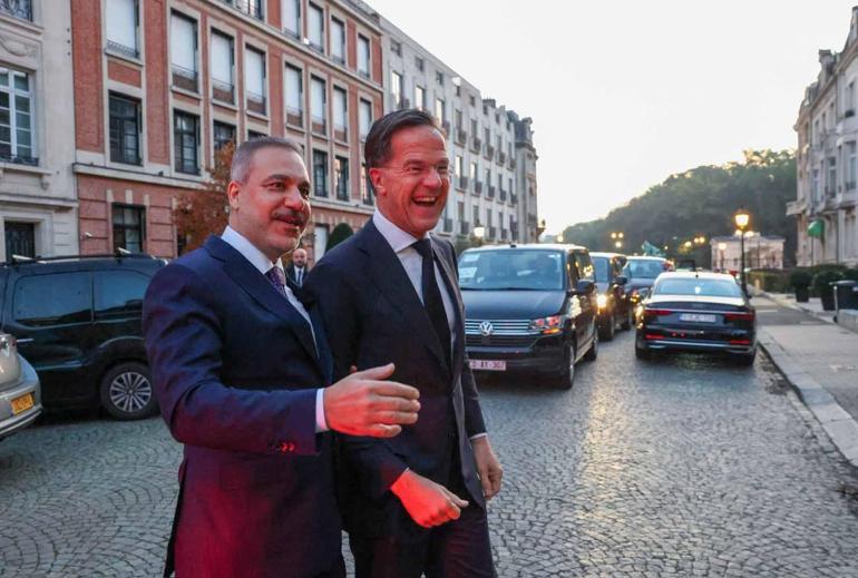 Dışişleri Bakanı Fidan, NATO Genel Sekreteri Mark ile görüştü