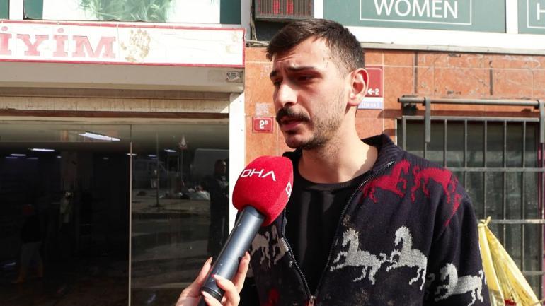 Ayazağada selde mağazayı su bastı; 19 senenin 1-2 dakikada yok olması acı verici