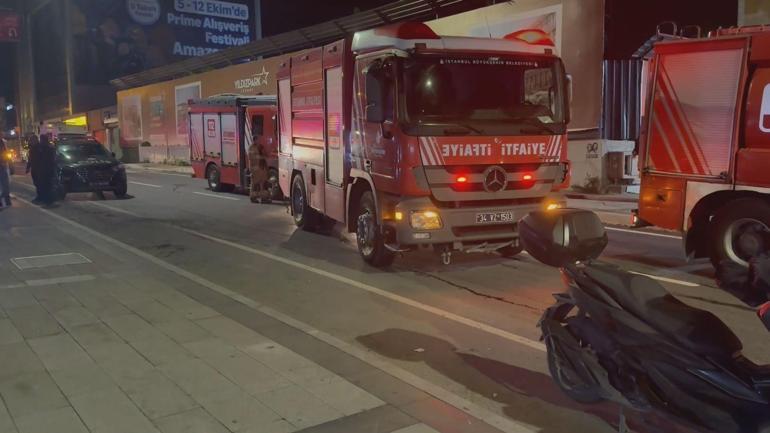Etilerde restoran alev alev yandı