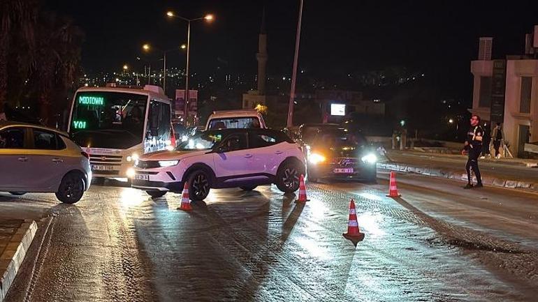 Bodrum’da motosikletin çarptığı yaya öldü; kaza anı kamerada