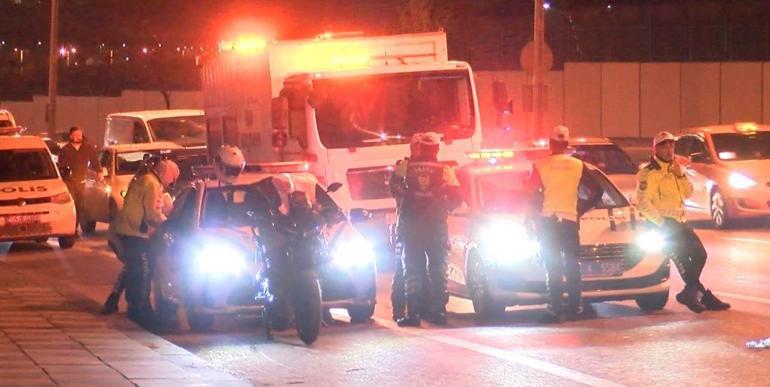 Ankarada EGO otobüsü üst geçide çarptı: 24 yaralı