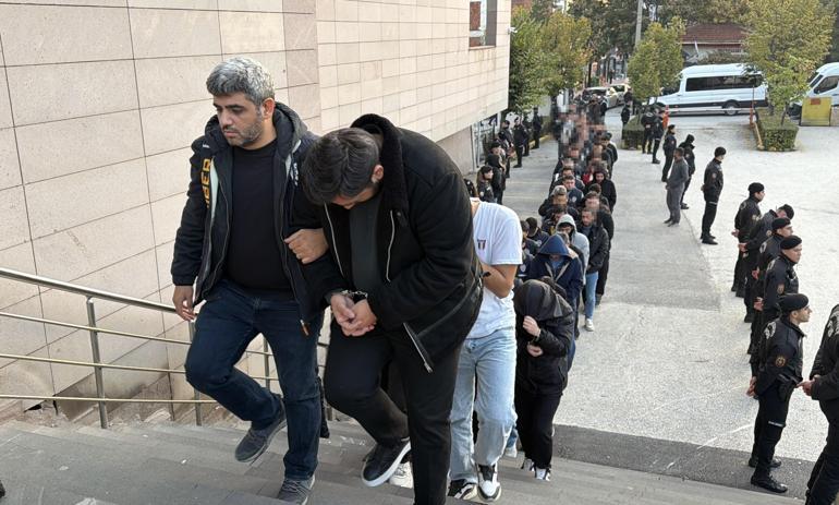 Yasa dışı bahis operasyonunda, hesaplarında 7,1 milyar lira para hareketi tespit edilen 78 şüpheli tutuklandı