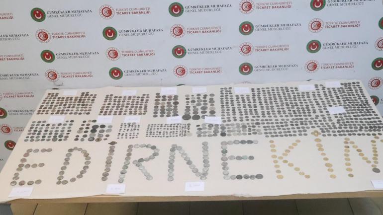 İpsala ve Kapıkulede 7 bin 160 tarihi eser ele geçirildi