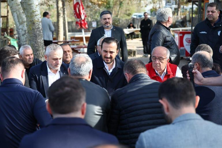 AK Parti İstanbul İl Başkanı Özdemir, selden etkilenen Şile’yi ziyaret etti