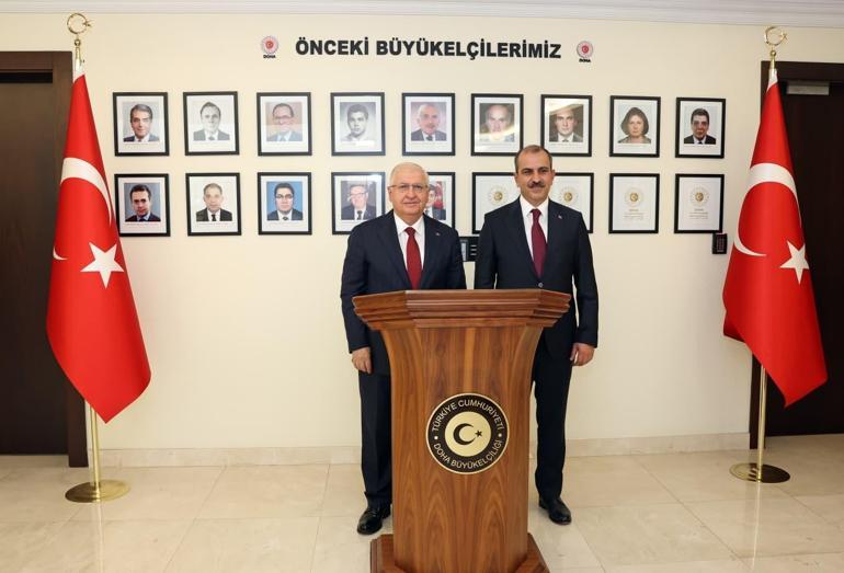 Milli Savunma Bakanı Güler, Doha Büyükelçiliğini ziyaret etti