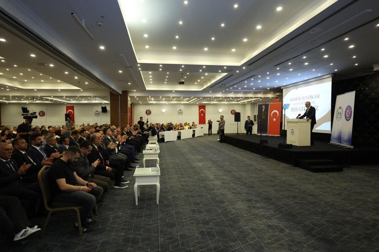Bakan Işıkhan, Koop-İş Sendikasının eğitim seminerine katıldı