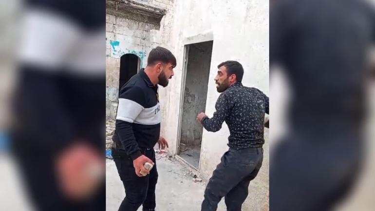 Şanlıurfa’da metruk evde 1 kişi, 4 kişiyi darbetti: O anlar kamerada