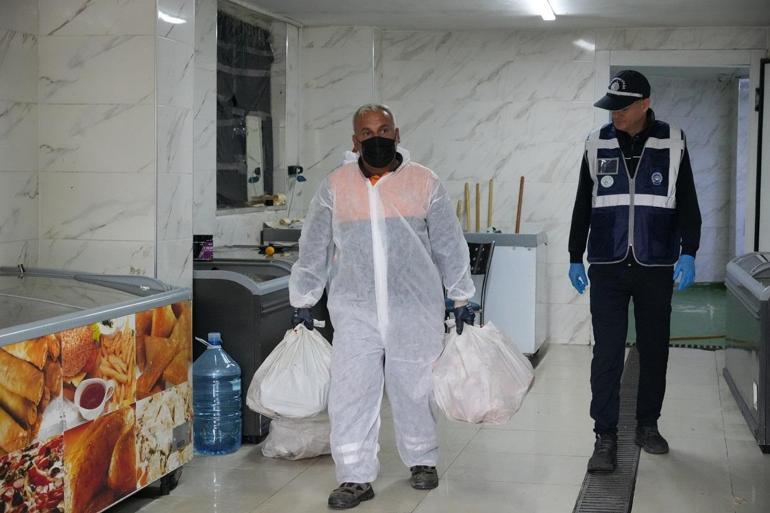 Gaziosmanpaşa’da bozulmuş 15 ton et ve et ürününe el konuldu
