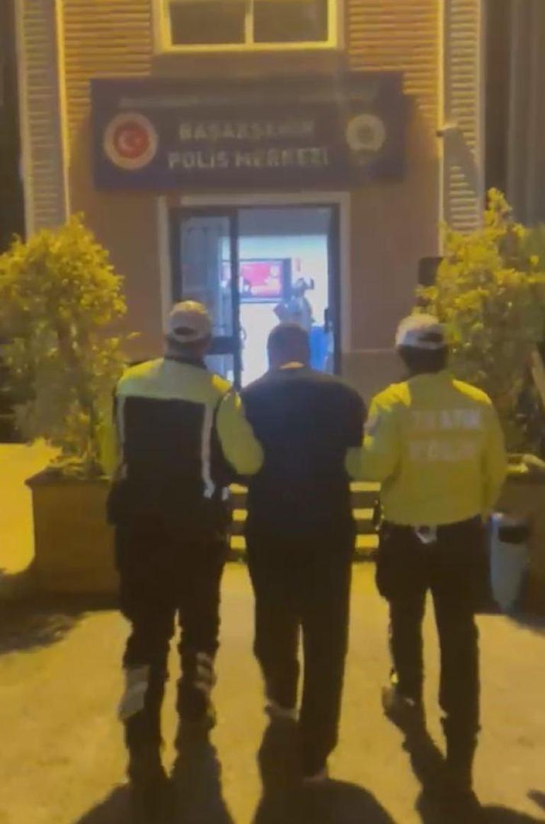 Başakşehirde ters yönde ilerleyip otomobilin aynasını kıran sürücüye 90 bin lira ceza