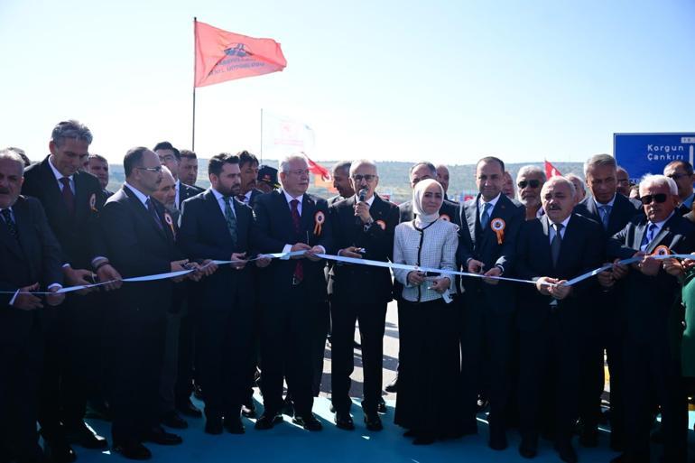 Bakan Uraloğlu: Korgun-Kurşunlu Yolu ile yıllık 560 milyon lira tasarruf sağlayacağız