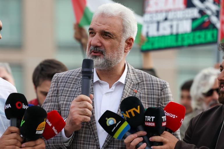 Sumud Filosu’na saldırı davası başladı; aktivistler ve avukatlar basın açıklaması yaptı
