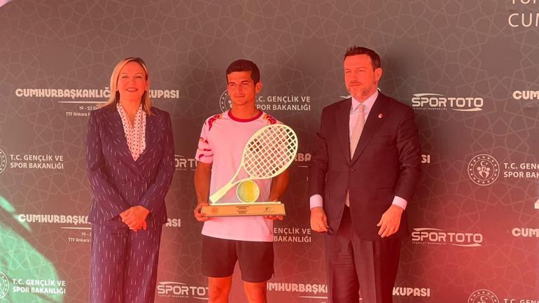 Cumhurbaşkanlığı Tenis Kupası’nda şampiyonlar belli oldu