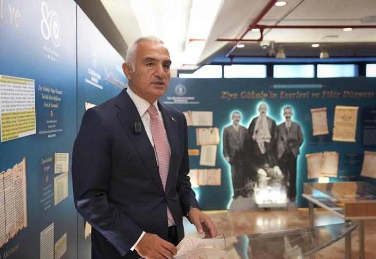 Ziya Gökalpin fikri mirası, doğumunun 150nci yıl dönümünde Milli Kütüphanede