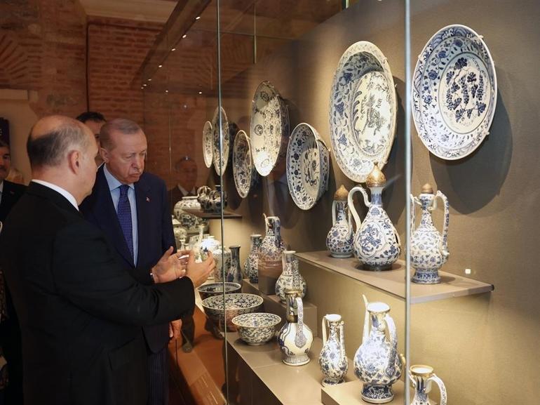 Cumhurbaşkanı Erdoğan: Topkapı Sarayı, dünya müzeleri içerisinde müstesna bir yer tutacak