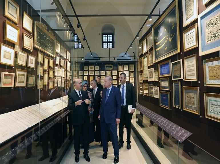 Cumhurbaşkanı Erdoğan: Topkapı Sarayı, dünya müzeleri içerisinde müstesna bir yer tutacak