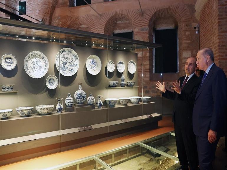 Cumhurbaşkanı Erdoğan: Topkapı Sarayı, dünya müzeleri içerisinde müstesna bir yer tutacak