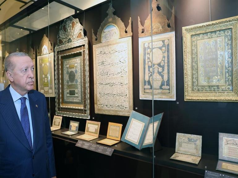 Cumhurbaşkanı Erdoğan: Topkapı Sarayı, dünya müzeleri içerisinde müstesna bir yer tutacak