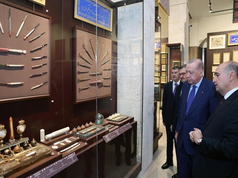 Cumhurbaşkanı Erdoğan: Topkapı Sarayı, dünya müzeleri içerisinde müstesna bir yer tutacak
