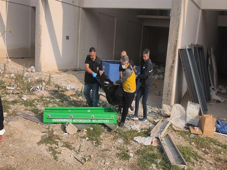 Kahramanmaraşta inşaatta erkek cesedi bulundu
