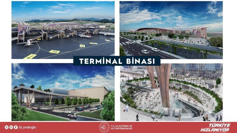 Trabzon Yeni Havalimanında şantiye çalışmaları başladı