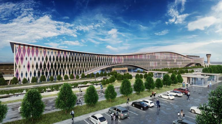 Trabzon Yeni Havalimanında şantiye çalışmaları başladı