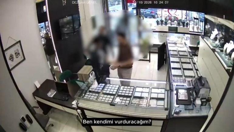 Esenyurtta kuyumcuya silahlı saldırının yeni görüntüleri ortaya çıktı