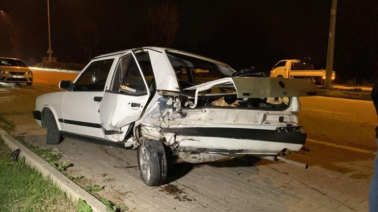 Kazada yaralanan sürücüye hastanede doğum günü sürprizi