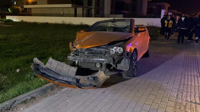 Kazada yaralanan sürücüye hastanede doğum günü sürprizi