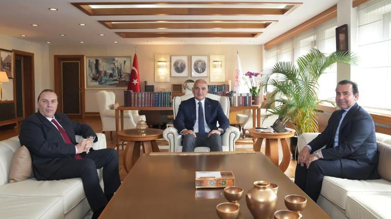 Bakan Ersoy, Devlet Opera ve Balesi Genel Müdürü Atillayı kabul etti