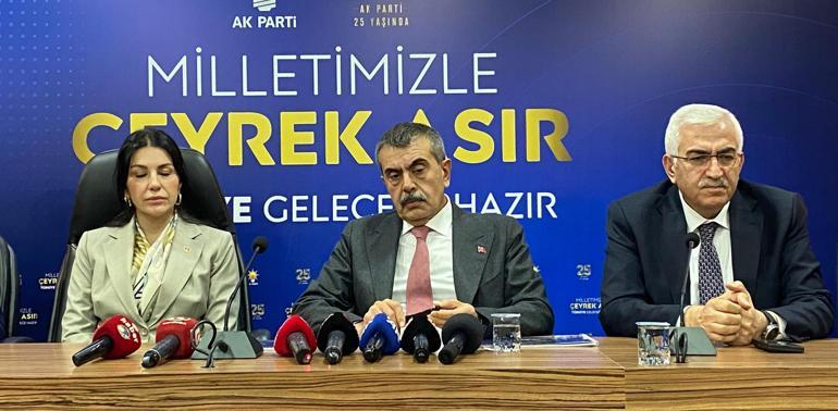 Bakan Tekin, Erzurum’da gastronomi lisesinin açılışına katıldı