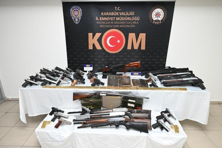 Karabük ve Bartın’da kaçak silah operasyonu: 2 tutuklama
